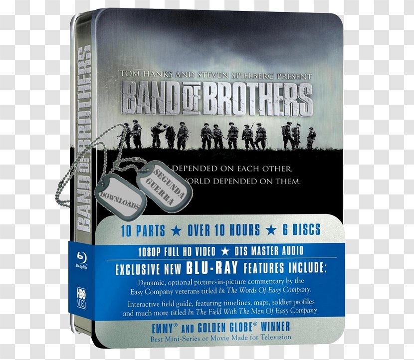 Blu-ray Disc Beyond Band Of Brothers Television Show DVD - Hbo - Dvd Transparent PNG