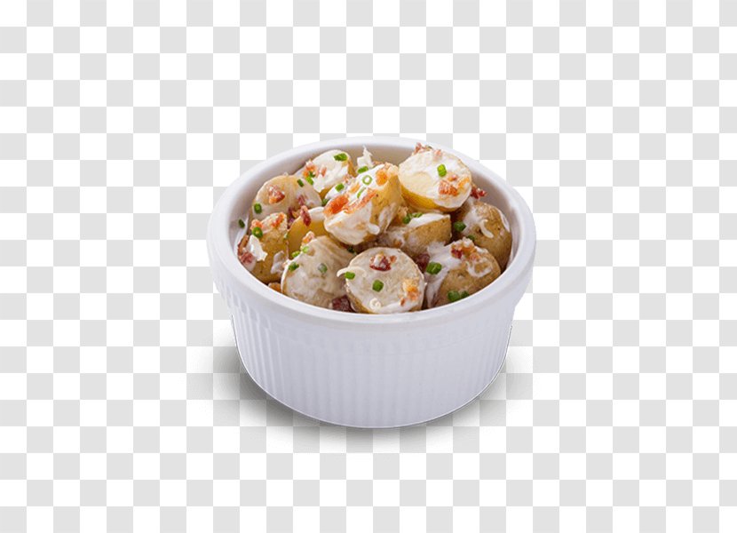 Side Dish Potato Salad Mashed Bacon Cream - Cuisine Transparent PNG