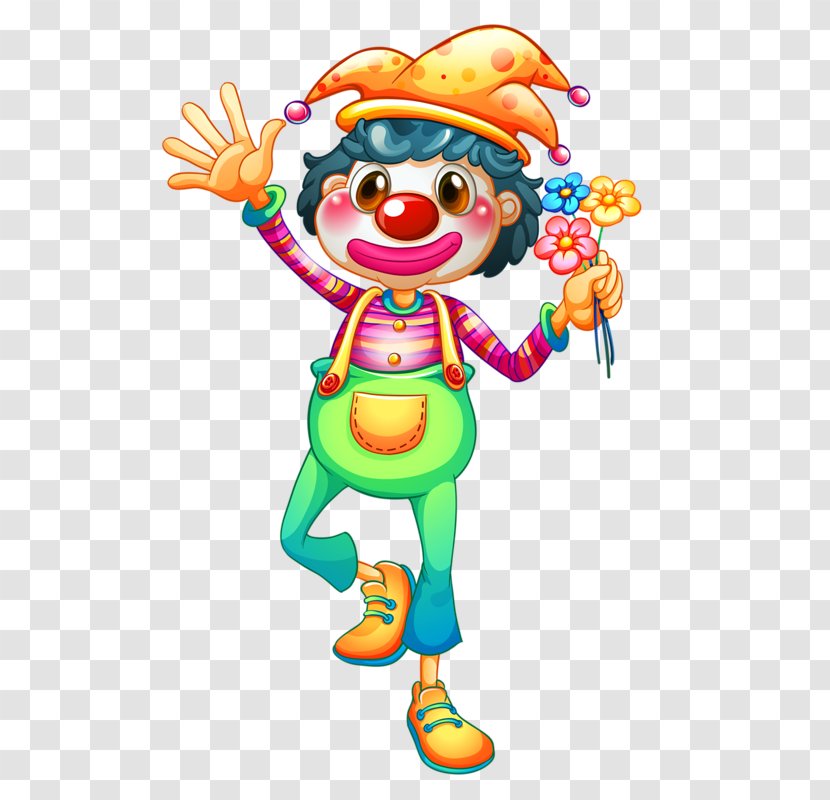 Harlequin Clown Circus - Decoupage Transparent PNG