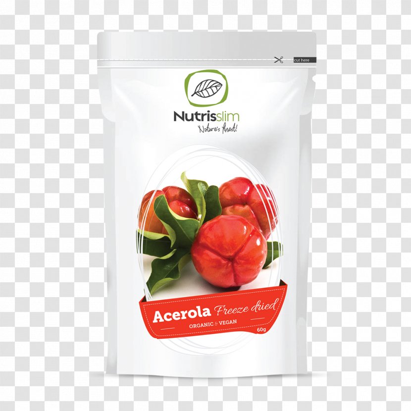 Organic Food Powder Barbados Cherry Veganism Superfood - Henofthewood - Acerola Transparent PNG