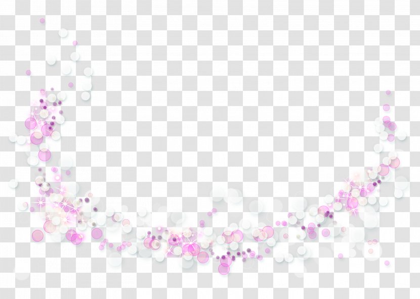 Petal Pattern - Magenta - Dot Purple Dream Transparent PNG