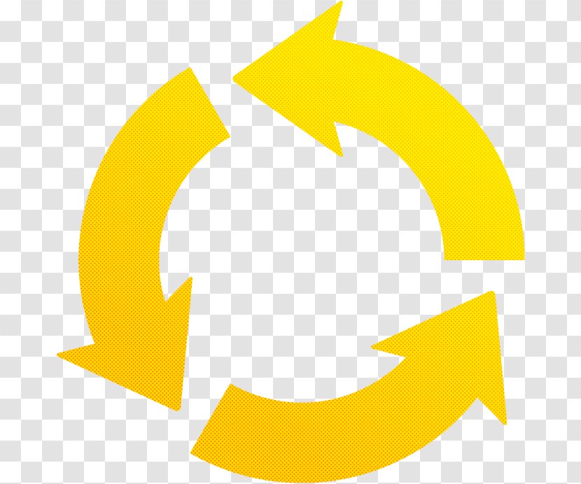 Yellow Symbol Logo Circle Crescent Transparent PNG