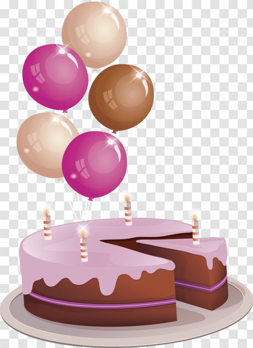 Chocolate Cake Frosting & Icing Birthday Layer - Baked Goods Transparent PNG