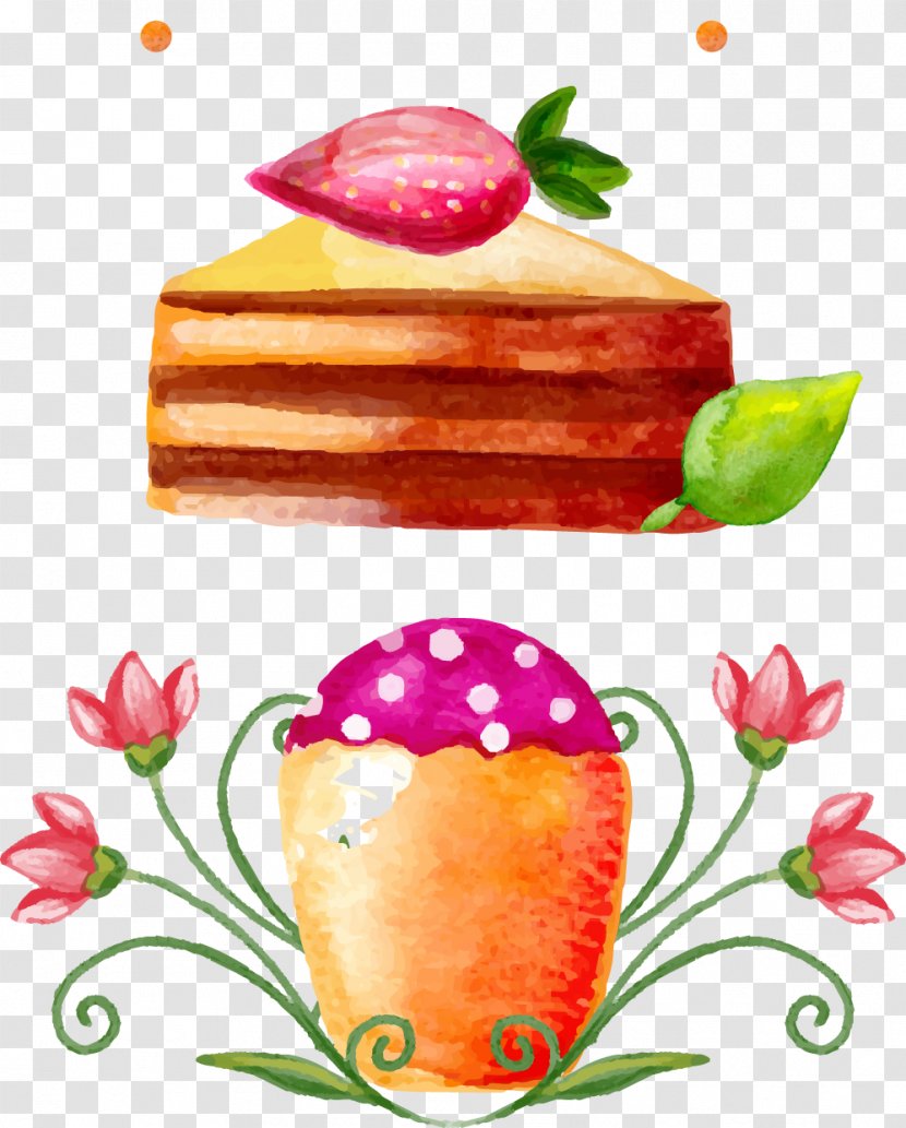 Torte Strawberry Cupcake Cuban Pastry - Cheese - Cupcakes Flowers Transparent PNG