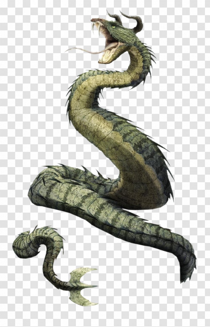 Snake Serpent Dragon Reptile Legendary Creature Transparent PNG