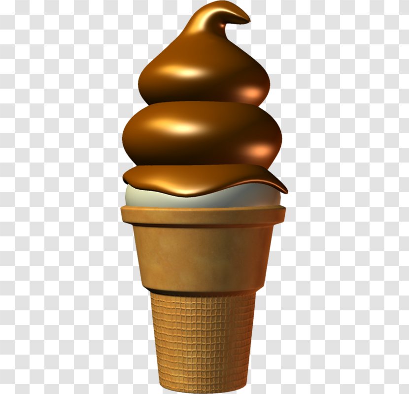 Ice Cream Cone Pop Sweetness Clip Art - Chocolate Cones Transparent PNG