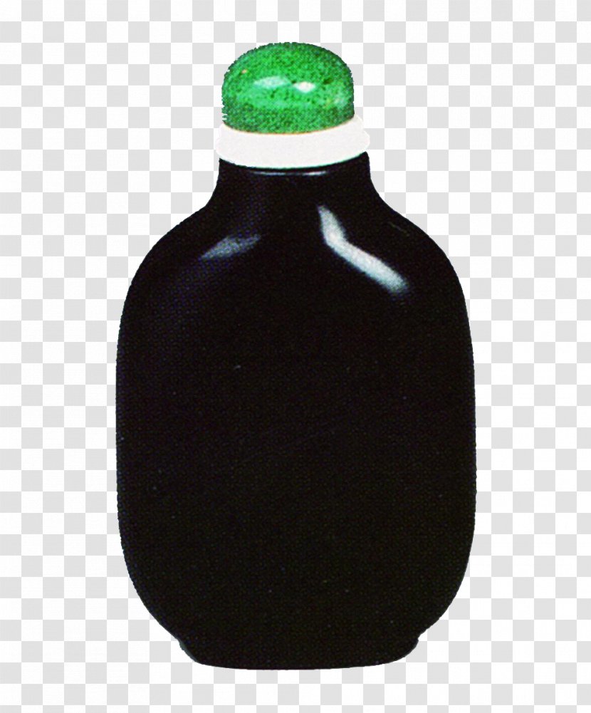 Snuff Bottle Download - Designer - Black Glossy Transparent PNG