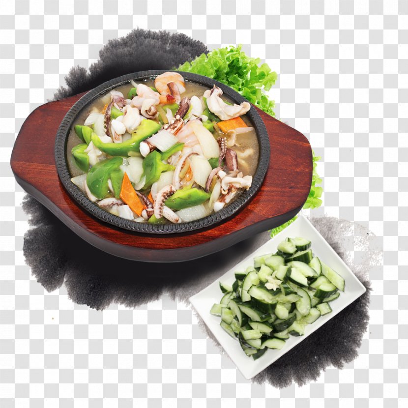 Chinese Cuisine Hot Pot Asian Vegetarian Barbecue - Tableware Transparent PNG