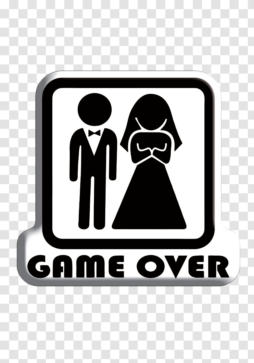 T-shirt Wedding Marriage Bridegroom - Spreadshirt - Game Over Transparent PNG