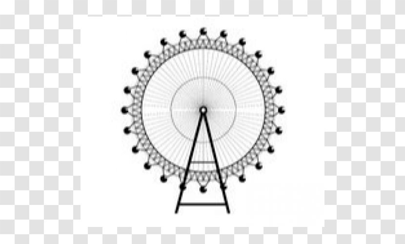 London Eye Ferris Wheel Drawing Transparent PNG