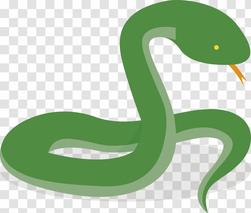 Snake Euclidean Vector Animal - Reptile - Flat Transparent PNG