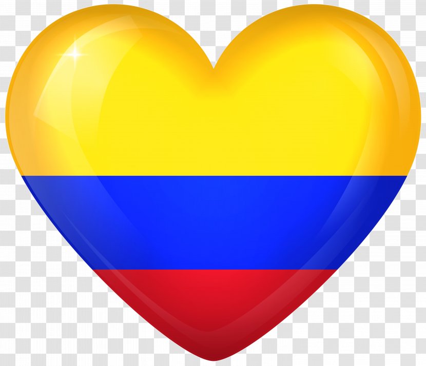 Flag Of Colombia United States Gallery Sovereign State Flags - Frame - Heart Cliparts Transparent PNG