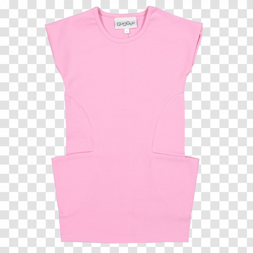 Sleeve T-shirt Pink M Neck Product - Clothing - Cloud Transparent PNG