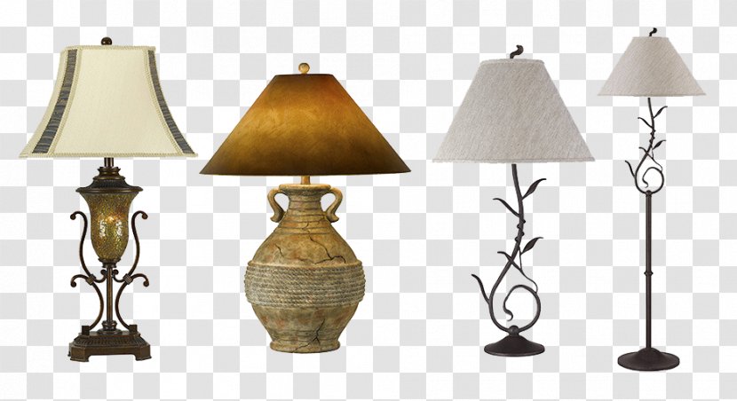 Table Lampe De Bureau - Lighting - Four Kinds Of Vintage Lamp Transparent PNG