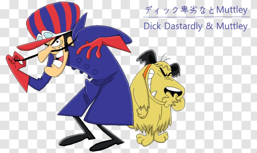 Dick Dastardly Muttley Hanna-Barbera Cartoon Animated Series - Horse Like Mammal Transparent PNG