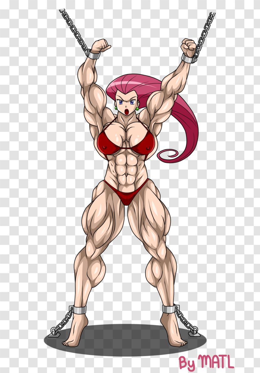 Jessie Misty Pokémon Crystal Muscle Ash Ketchum - Bodybuilding - Arm Transparent PNG