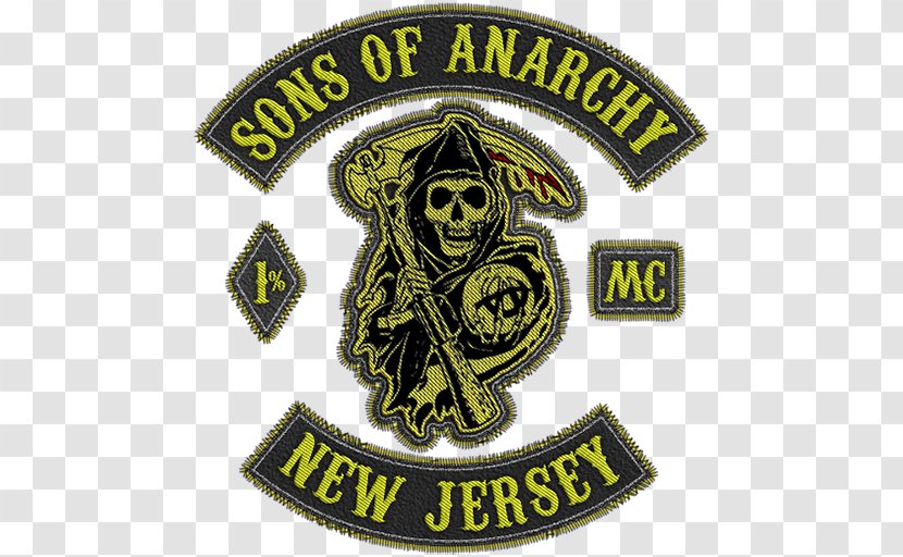 Happy Motorcycle Club Wikia Biker - Label - Sons Of Anarchy Transparent PNG