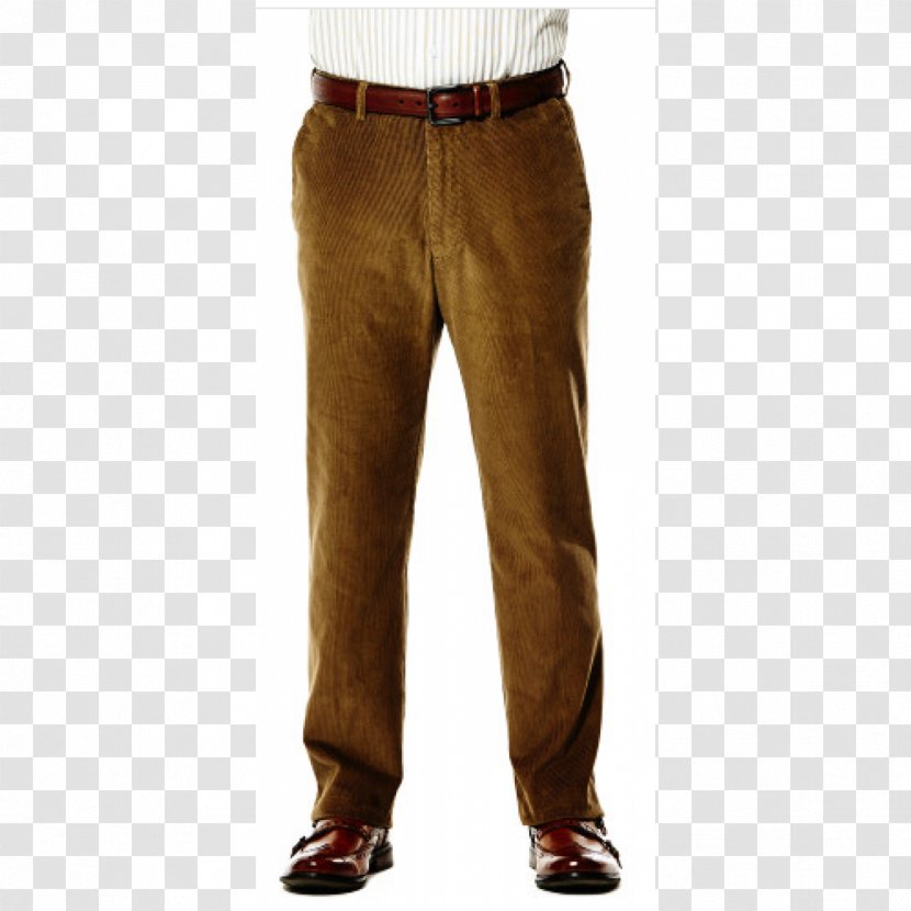 Pants Jeans Corduroy Khaki Brown - Casual Transparent PNG