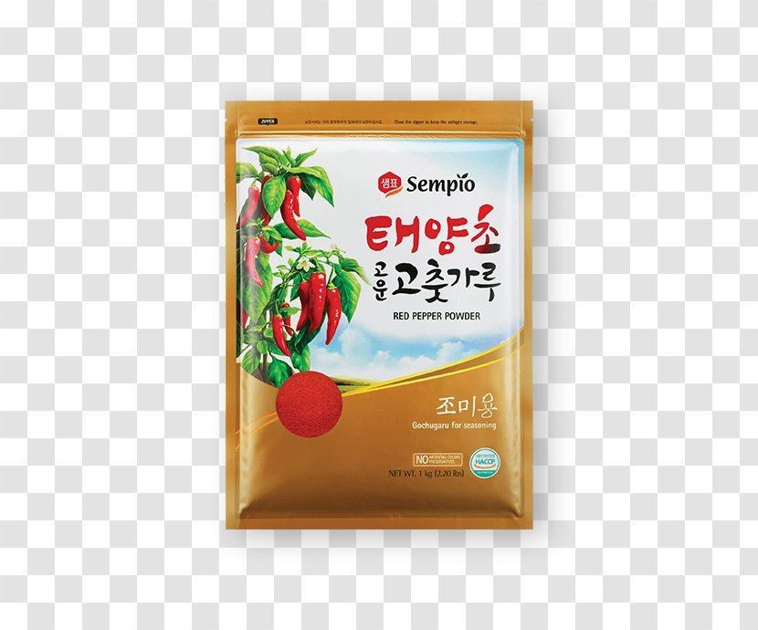 Korean Cuisine Chili Pepper Powder Cayenne Crushed Red - Superfood - Chilli Transparent PNG