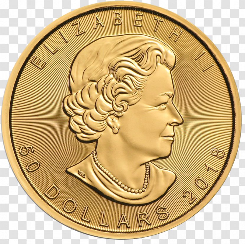 Canada Canadian Gold Maple Leaf Bullion Coin - Special Offer Transparent PNG