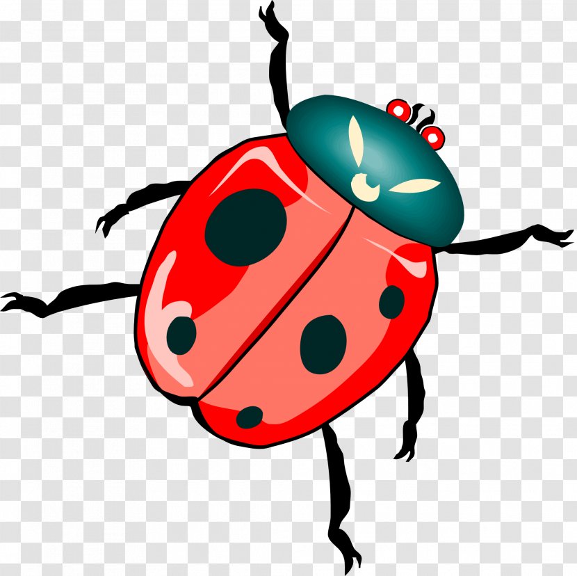 Beetle Ladybird Clip Art - Red - Ladybug Transparent PNG