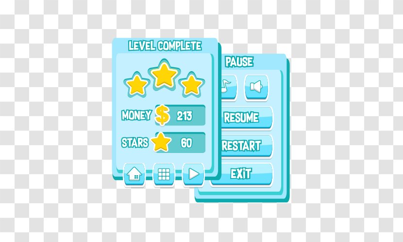 Pixel Art Concept - Game User Interface Transparent PNG