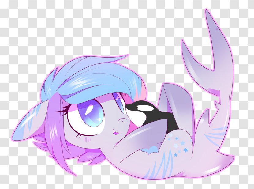 Pony Shark Princess Luna Cuteness Clip Art - Frame Transparent PNG