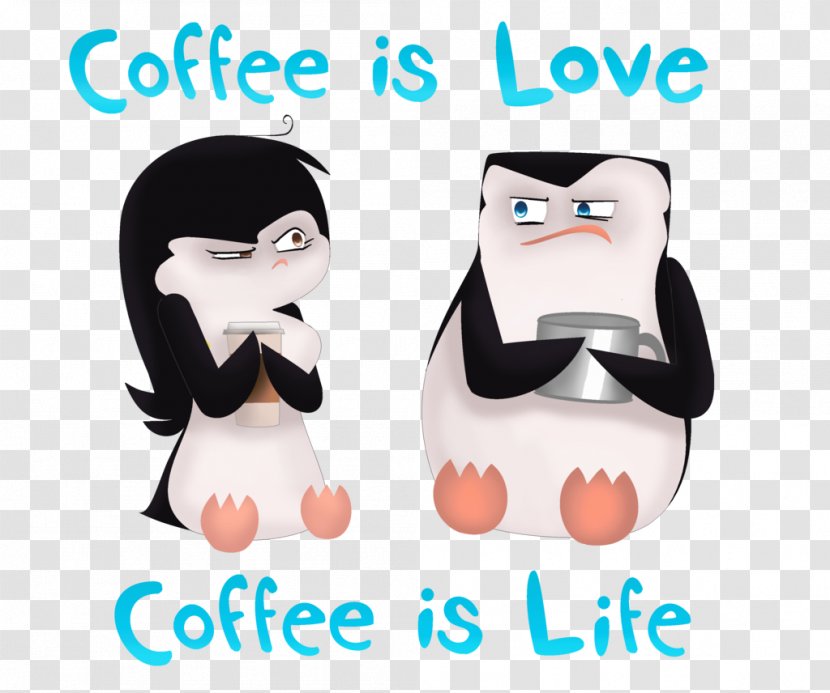 Coffee Penguin Love DeviantArt Hamburger - Hug Transparent PNG