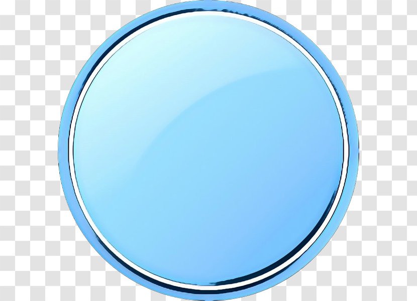 Aqua Blue Turquoise Azure Makeup Mirror Transparent PNG