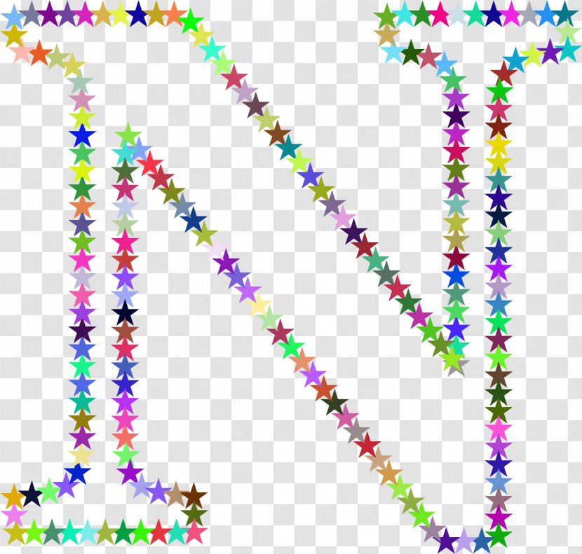 Letter N Star Clip Art Transparent PNG