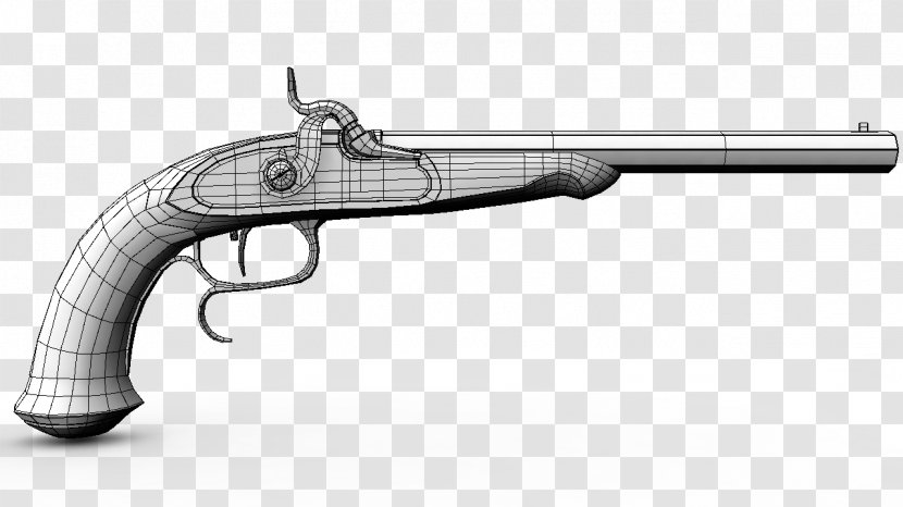 Trigger Firearm Revolver Ranged Weapon Gun Barrel - Tree - Old Transparent PNG