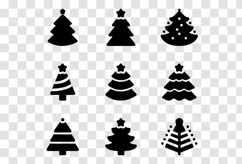 Christmas Tree Decoration Ornament - Silhouette - Xmas Vector Transparent PNG
