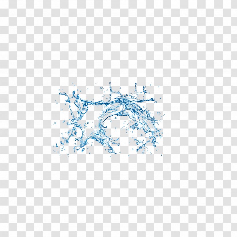Water Drop Splash Computer File - Resource - Splashing Droplets Transparent PNG