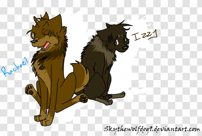 Cat Dog Lion Horse Mammal - Small To Medium Sized Cats - Izzy Frame Transparent PNG