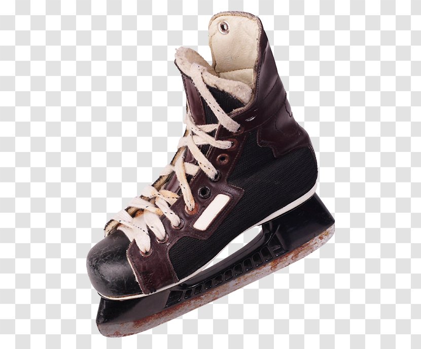 Dress Shoe Ice Skating Sports Equipment - Shoes Decoration Transparent PNG