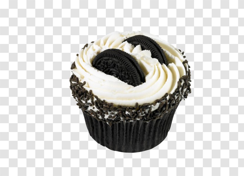 Cupcake Frosting & Icing Cream Bakery Food - Flavor - Oreo Transparent PNG