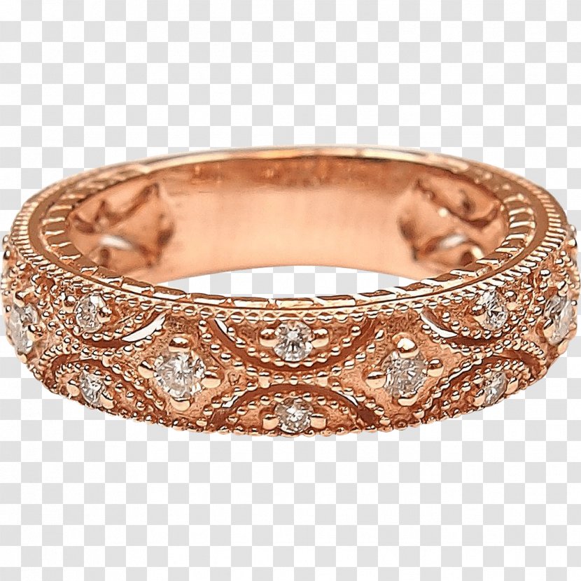 Jewellery Wedding Ring Gold Diamond - Silver - Rose Transparent PNG