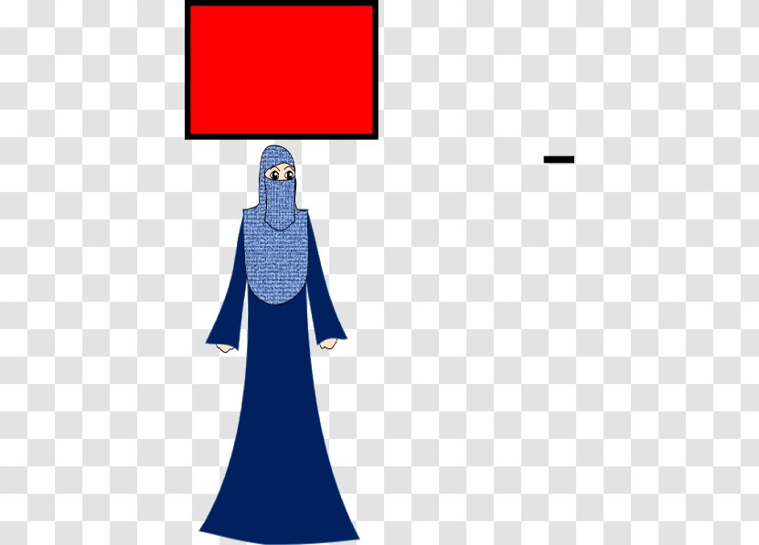 Clip Art Image Cartoon Vector Graphics Illustration - Clothing - Hijab Clipart Transparent PNG