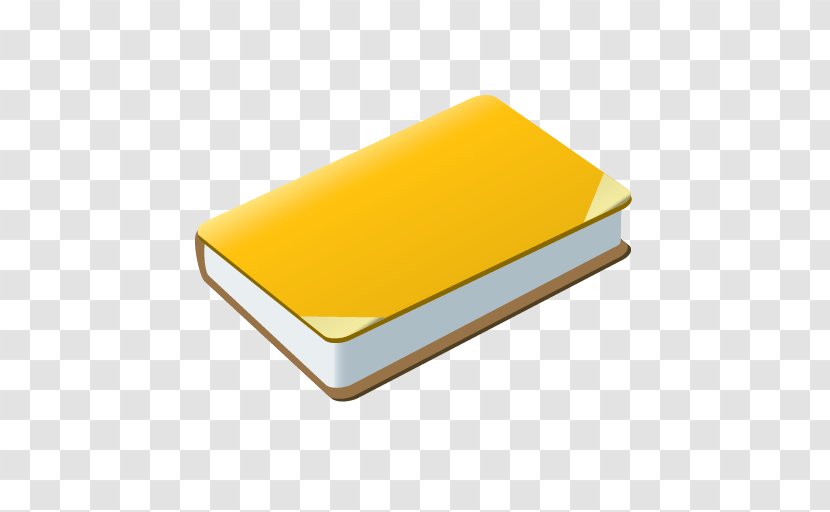 Yellowbook Book Cover - Designer - Yellow Transparent PNG