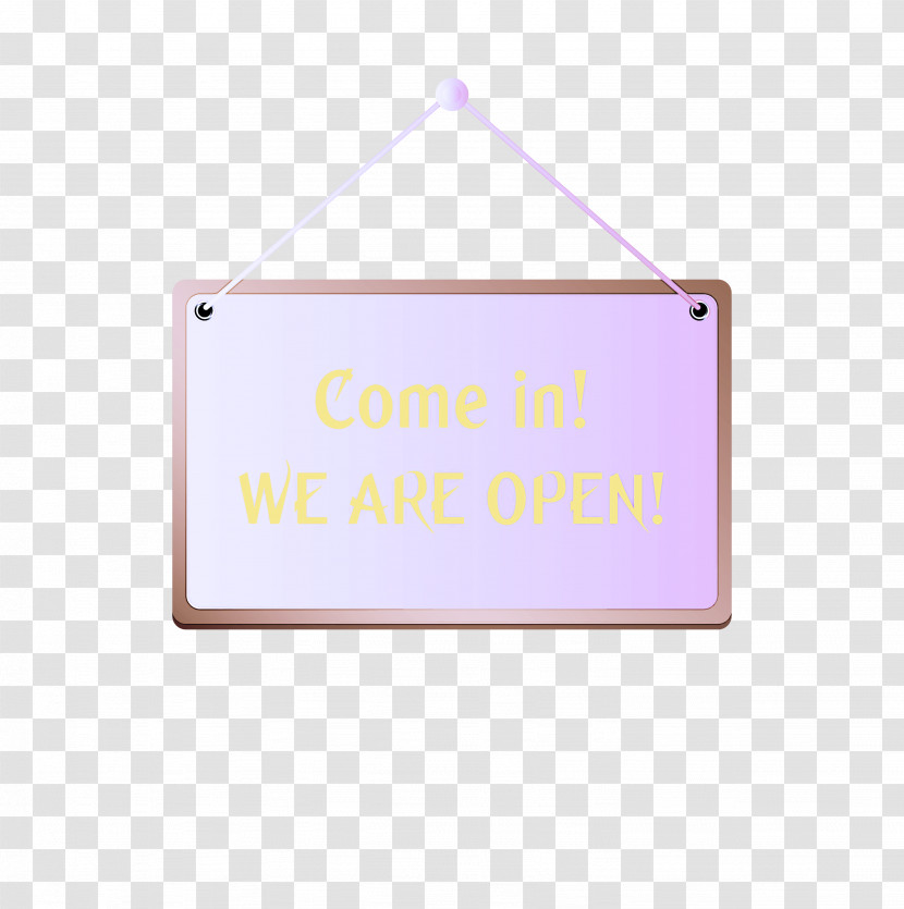 We Are Open Transparent PNG