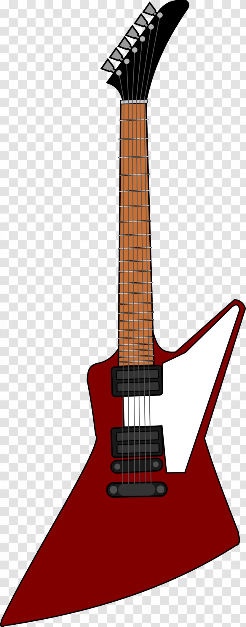 Gibson Explorer Flying V Les Paul Guitar - Piemaster Transparent PNG