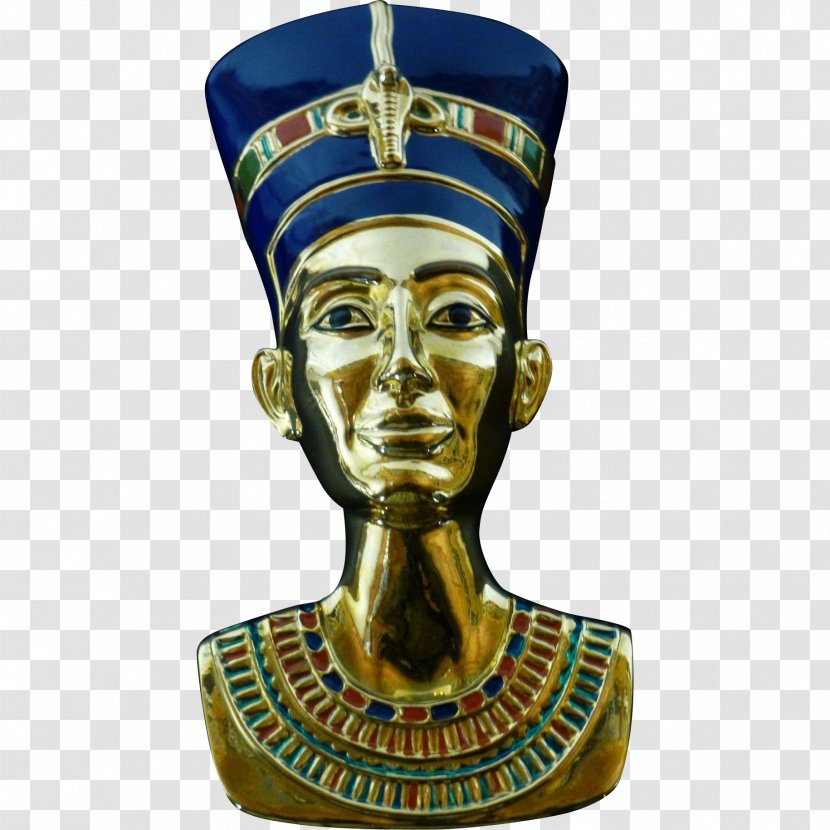 Nefertiti Egypt Gold Figurine Carat - Paint Transparent PNG