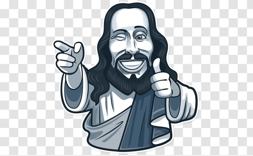 Jesus Telegram Bot API Sticker Ichthys - Bumper Transparent PNG