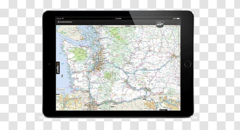 Rand McNally 2009 The Road Atlas Large Scale: United States Washington State Route 194 & Gazetteer Map - Department Of Transportation Transparent PNG