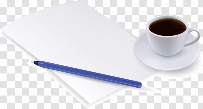 Coffee Cup - Vector Painted White Transparent PNG