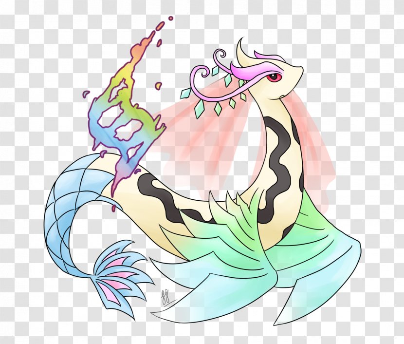 Milotic Desktop Wallpaper Clip Art - Heart - Flower Transparent PNG