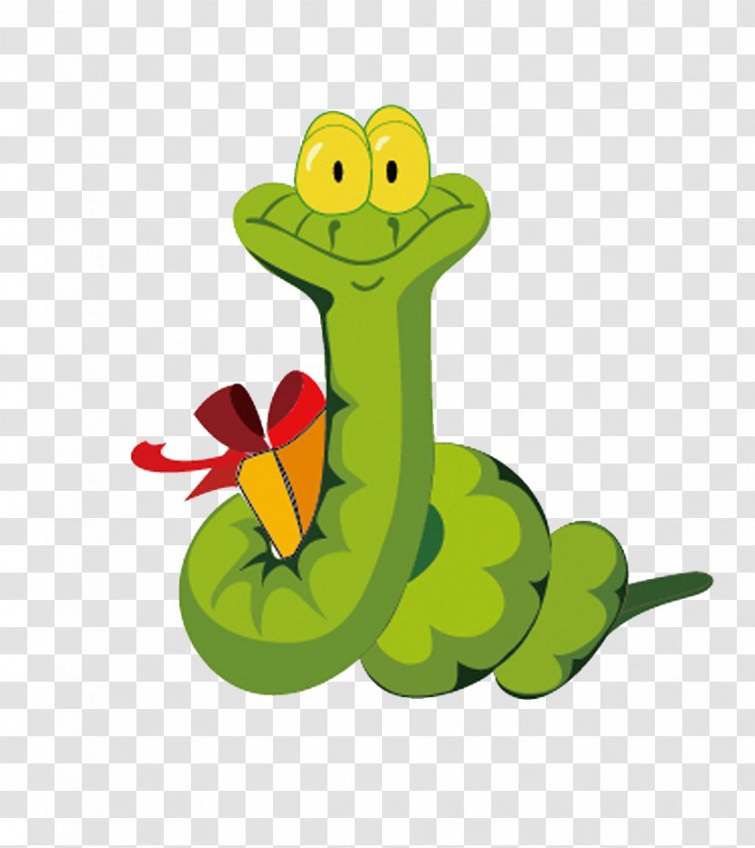 Mashimaro Snake Cartoon Chinese Zodiac - Creative Transparent PNG