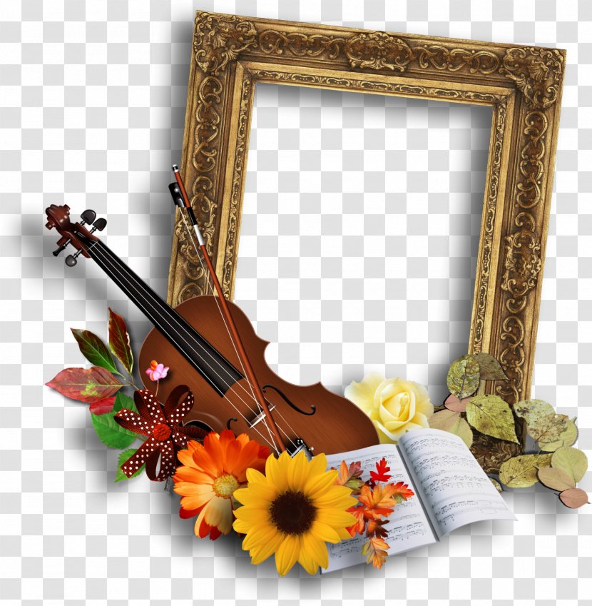 Picture Frames - Heart - Trumpet And Saxophone Transparent PNG