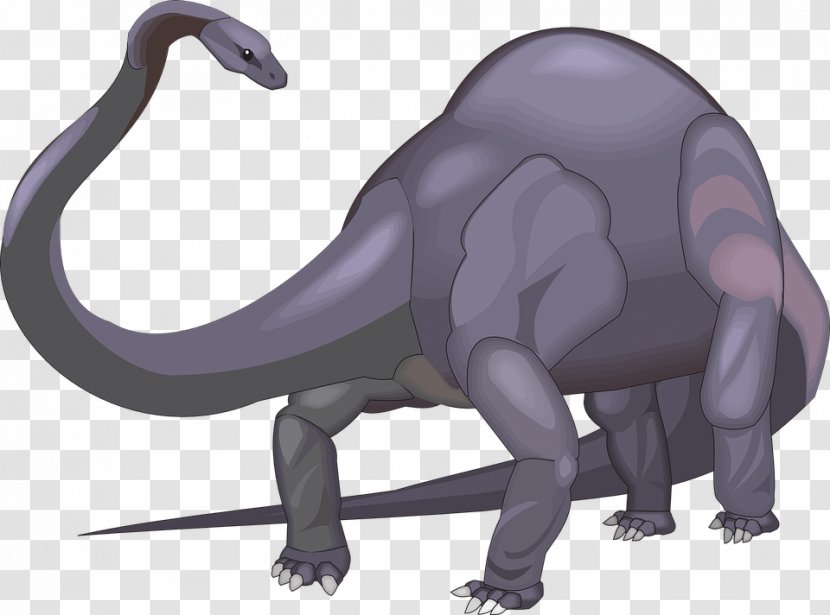 Diplodocus Stegosaurus Dinosaur Clip Art - Abstract Artwork Back Gray Transparent PNG