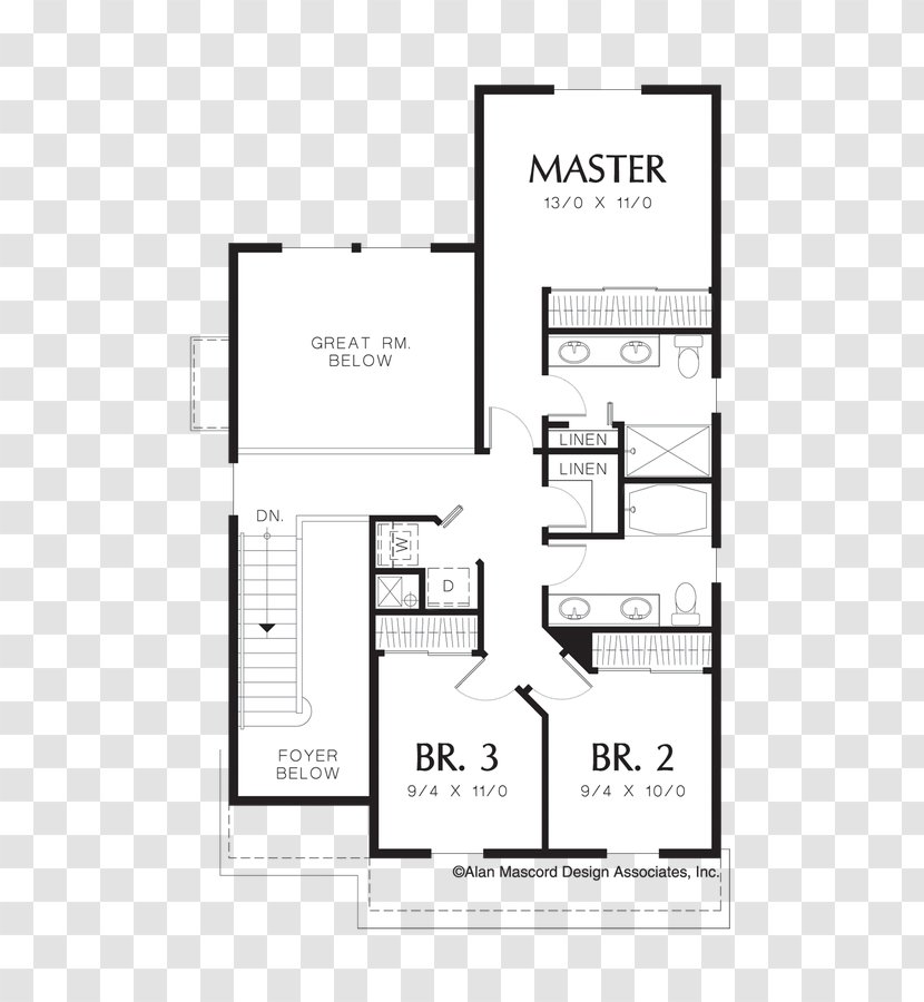 Floor Plan Square Foot House Transparent PNG